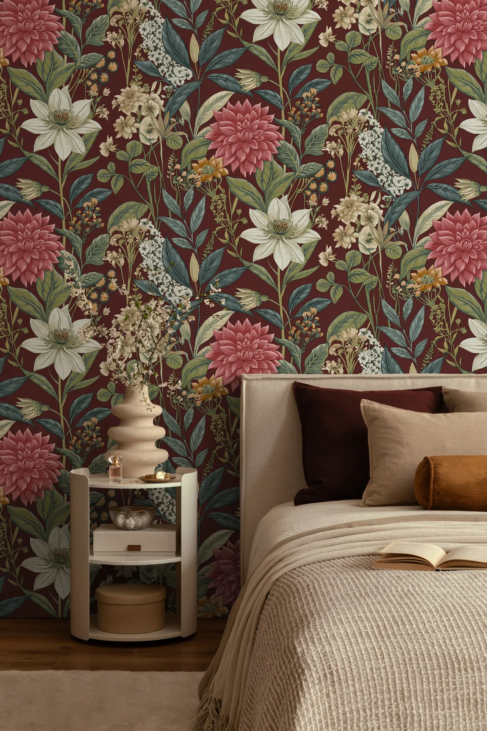 behang bloemen